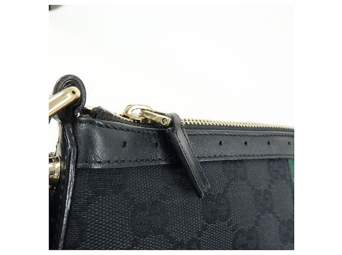Borsa a tracolla GUCCI Sherry Interlocking G GG Canvas Leather 131033 - vista 18