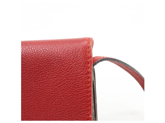 Borsa a tracolla Louis Vuitton Monogram Twice Cerise M50184 - vista 15