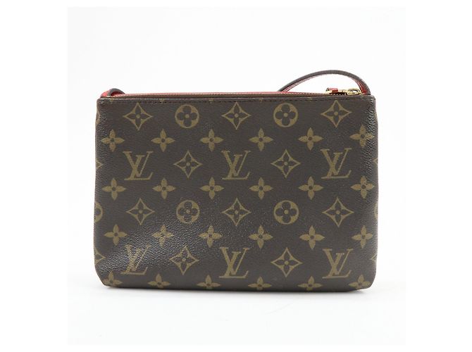 Borsa a tracolla Louis Vuitton Monogram Twice Cerise M50184 - vista 2