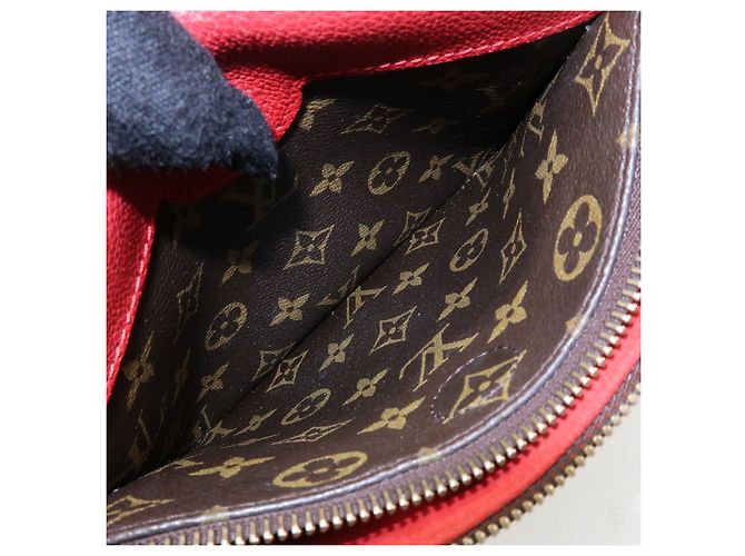 Borsa a tracolla Louis Vuitton Monogram Twice Cerise M50184 - vista 22