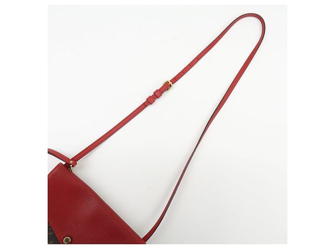 Borsa a tracolla Louis Vuitton Monogram Twice Cerise M50184 - vista 6
