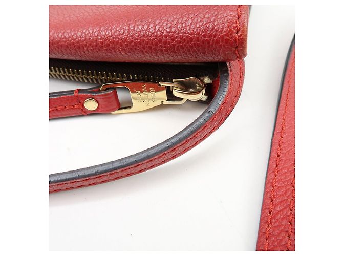 Borsa a tracolla Louis Vuitton Monogram Twice Cerise M50184 - vista 7