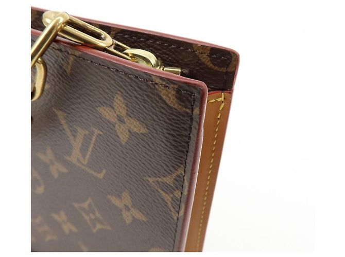 Borsa pochette con catena Louis Vuitton Monogram Brown M55646 - vista 15