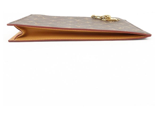 Borsa pochette con catena Louis Vuitton Monogram Brown M55646 - vista 5