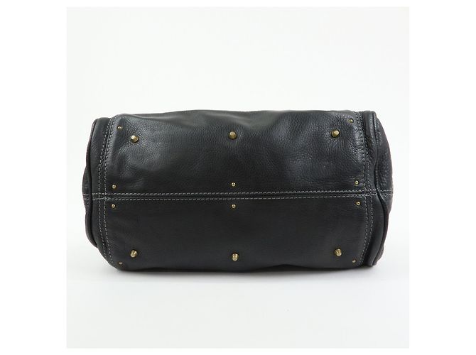 Chloé Borsa Tote Chloe Paddington in pelle Borsa a mano Nera - vista 5