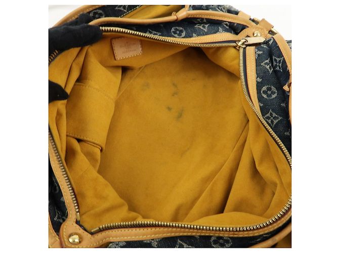 Louis Vuitton Monogram Denim Cabas Raye GM Borsa a mano 2Way M95336 - vista 21