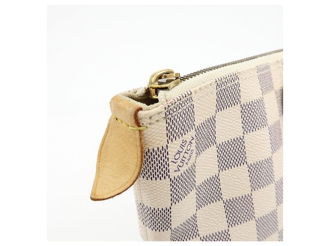 Borsa Tote Louis Vuitton Damier Azur Saleya PM N51186 - vista 13