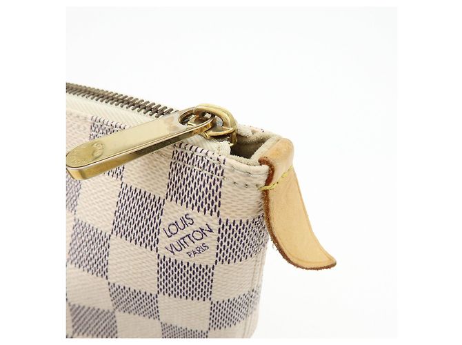 Borsa Tote Louis Vuitton Damier Azur Saleya PM N51186 - vista 16