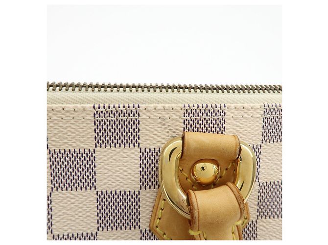 Borsa Tote Louis Vuitton Damier Azur Saleya PM N51186 - vista 17