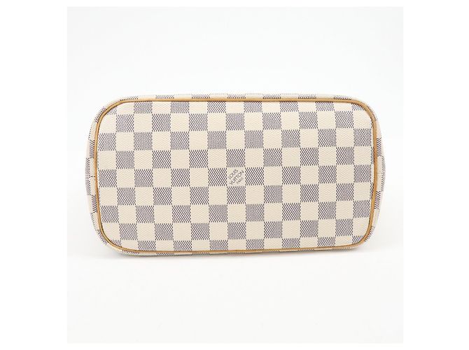 Borsa Tote Louis Vuitton Damier Azur Saleya PM N51186 - vista 5