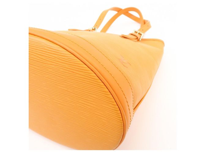 Louis Vuitton Epi Bucket PM Shoulder Bag Tote Bag Mandarin M5899H - vista 11