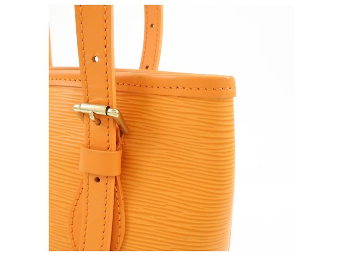 Louis Vuitton Epi Bucket PM Shoulder Bag Tote Bag Mandarin M5899H - vista 15