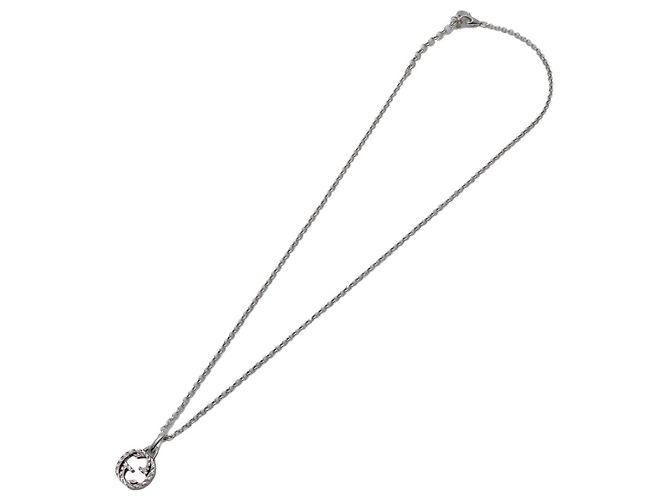 Collana a catena Arabesque Interlocking G GUCCI SV925 Silver - vista 3