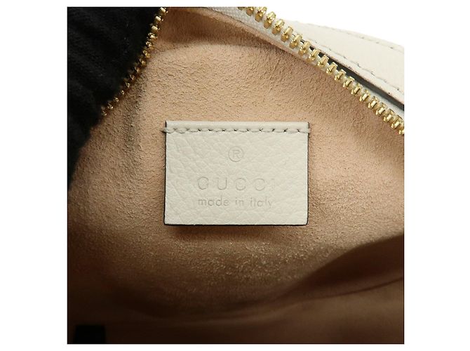 GUCCI Ophidia Sherry Double G Round Mini Chain Shoulder Bag 550618 - vista 11