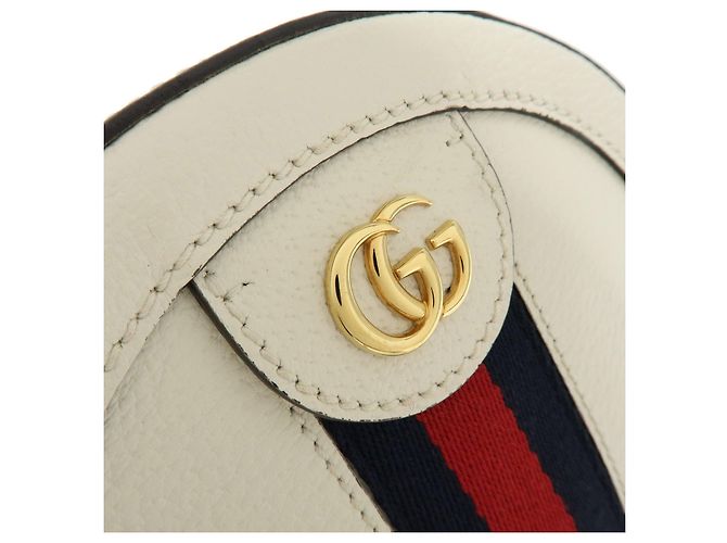 GUCCI Ophidia Sherry Double G Round Mini Chain Shoulder Bag 550618 - vista 6