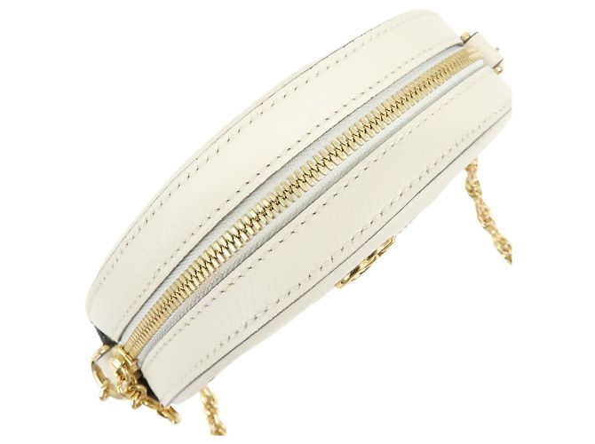 GUCCI Ophidia Sherry Double G Round Mini Chain Shoulder Bag 550618 - vista 8