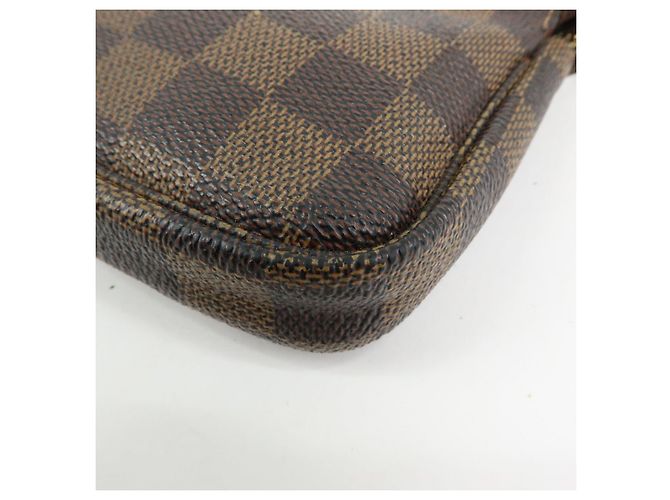 Louis Vuitton Damier Mini Pochette Accessoires Pouch Ebene N58009 - vista 11