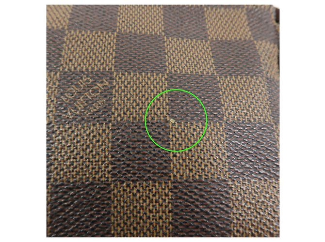 Louis Vuitton Damier Mini Pochette Accessoires Pouch Ebene N58009 - vista 14
