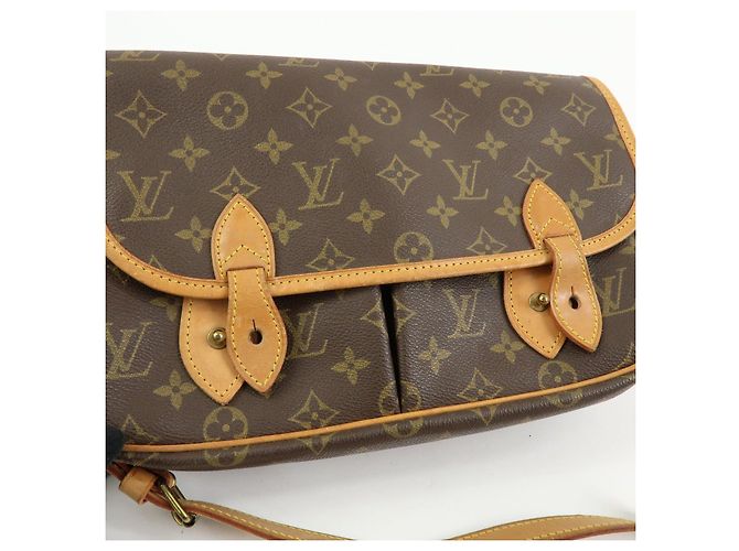 Borsa a tracolla Louis Vuitton Monogram Gibeciere MM M42247 - vista 16