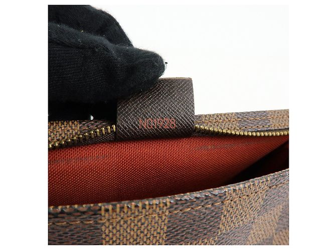 Louis Vuitton Damier Trousse Beauty Case Accessori Marrone N51982 - vista 24