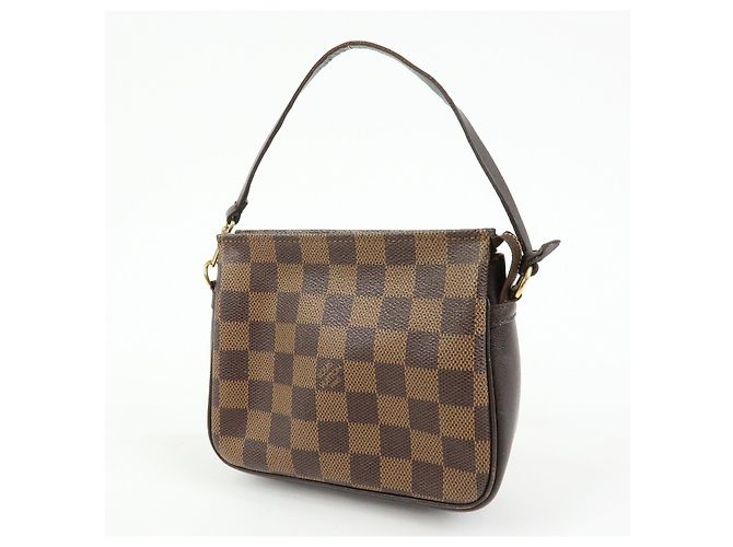 Louis Vuitton Damier Trousse Beauty Case Accessori Marrone N51982 - vista 3