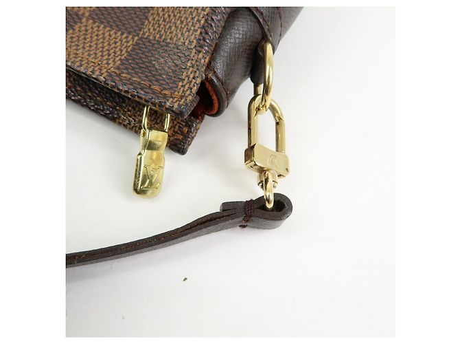 Louis Vuitton Damier Trousse Beauty Case Accessori Marrone N51982 - vista 9