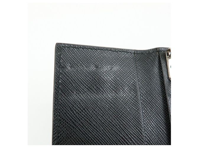 PRADA Saffiano Leather 6 Ring Key Case Key Holder Black 2PG222 - view 17