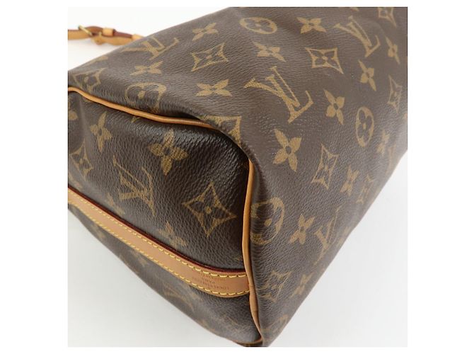 Louis Vuitton Monogram Speedy Bandouliere 25 Brown M41113 - vista 13