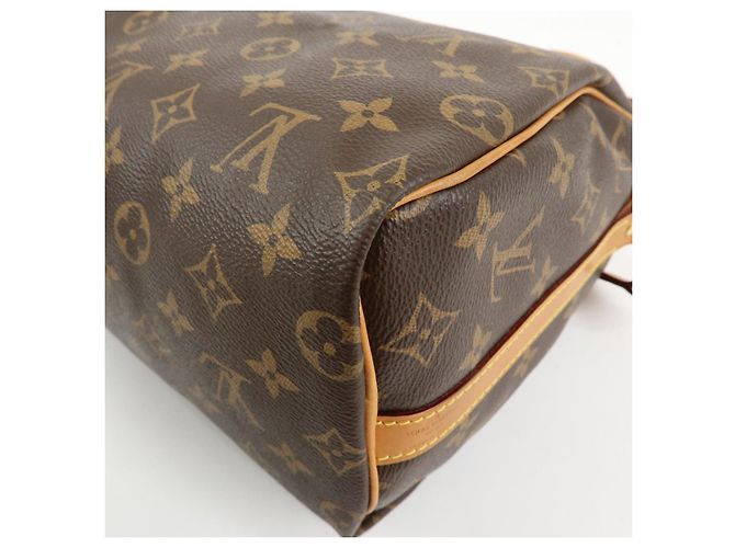 Louis Vuitton Monogram Speedy Bandouliere 25 Brown M41113 - vista 16