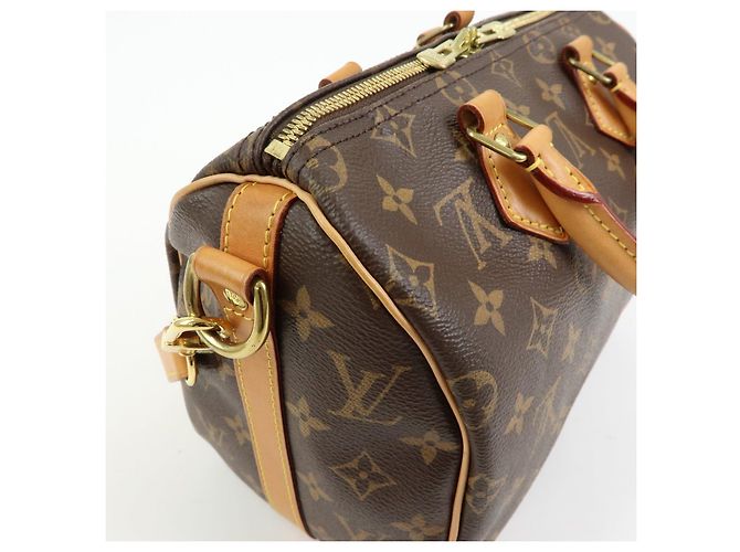 Louis Vuitton Monogram Speedy Bandouliere 25 Brown M41113 - vista 17