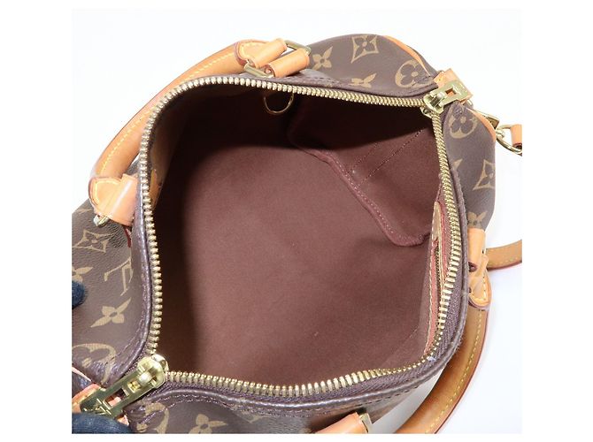 Louis Vuitton Monogram Speedy Bandouliere 25 Brown M41113 - vista 20