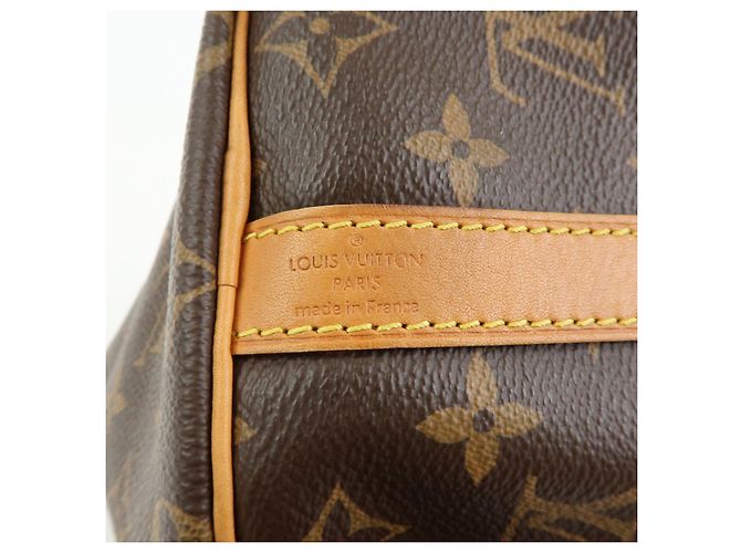 Louis Vuitton Monogram Speedy Bandouliere 25 Brown M41113 - vista 23