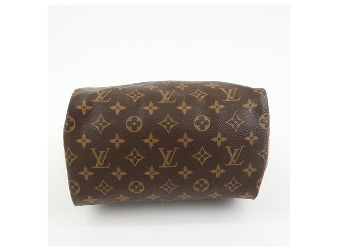 Louis Vuitton Monogram Speedy Bandouliere 25 Brown M41113 - vista 5