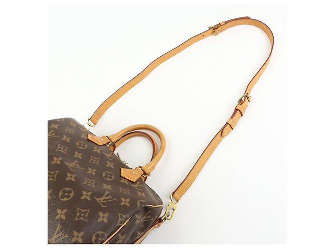 Louis Vuitton Monogram Speedy Bandouliere 25 Brown M41113 - vista 7