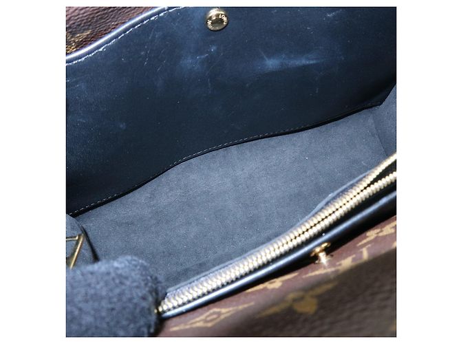 Louis Vuitton Monogram Double V 2Way Bag Borsa a Tracolla Noir Black M54439 - vista 10