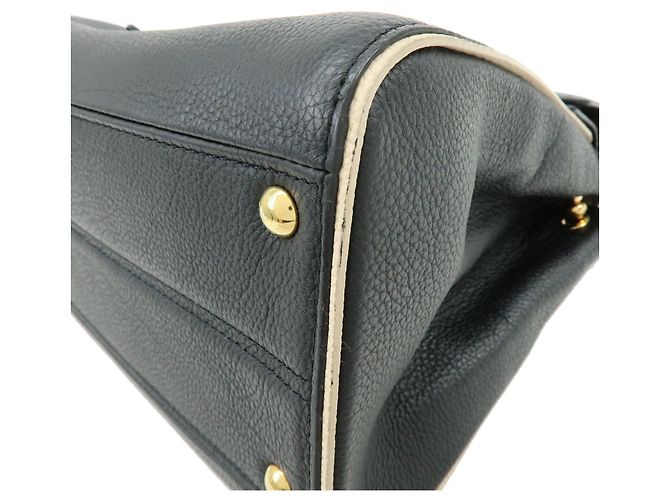 Louis Vuitton Monogram Double V 2Way Bag Borsa a Tracolla Noir Black M54439 - vista 7