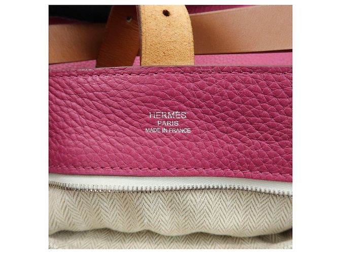 Hermès Borsa a tracolla HERMES Taurillon Clemence Marwari PM Stamp □O Tosca - vista 11