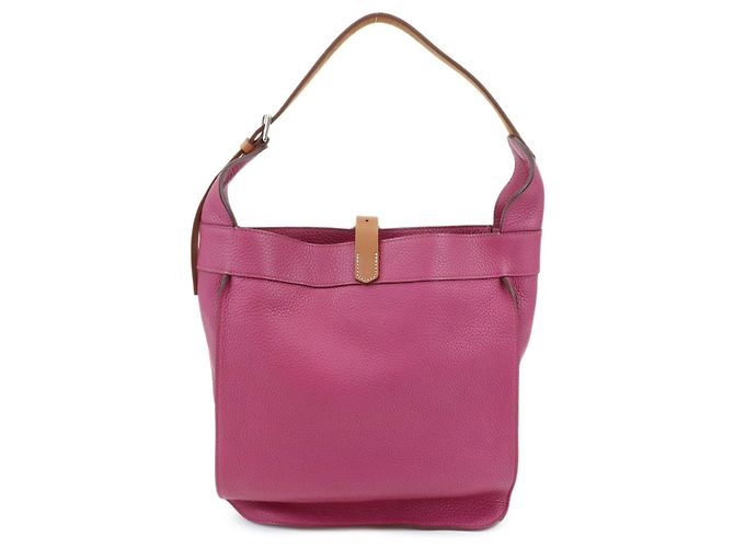 Hermès Borsa a tracolla HERMES Taurillon Clemence Marwari PM Stamp □O Tosca - vista 2