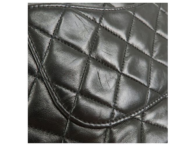 CHANEL Matelasse 25 Lamb Skin Double Flap Chain Shoulder Bag A011112 - vista 15
