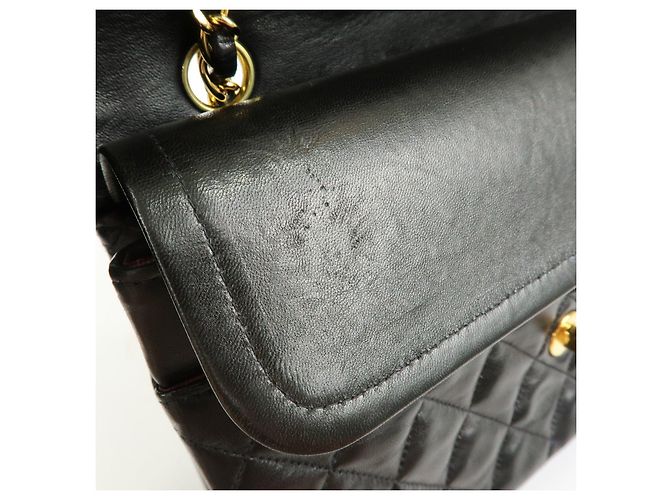CHANEL Matelasse 25 Lamb Skin Double Flap Chain Shoulder Bag A011112 - vista 17