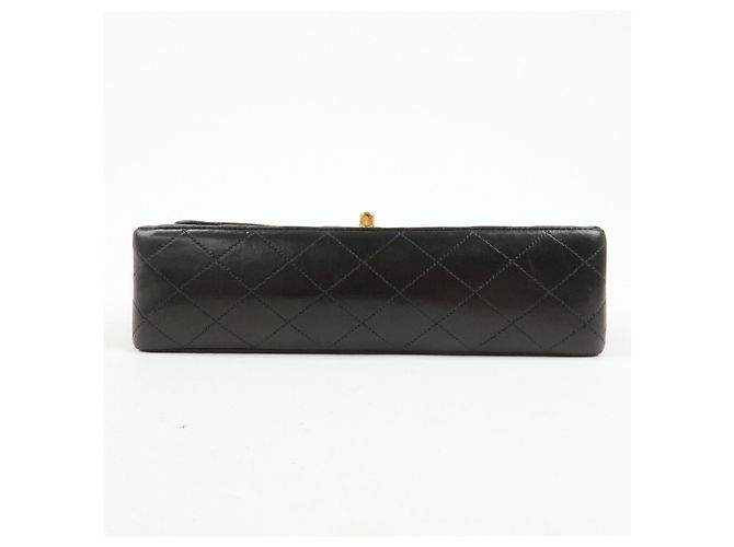 CHANEL Matelasse 25 Lamb Skin Double Flap Chain Shoulder Bag A011112 - vista 5