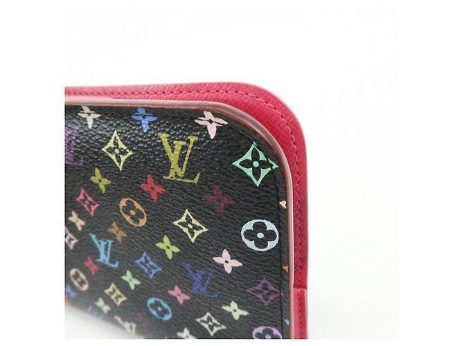 Louis Vuitton Multicolor Portefeuille Insolite Long Wallet Noir M93754 - vista 10