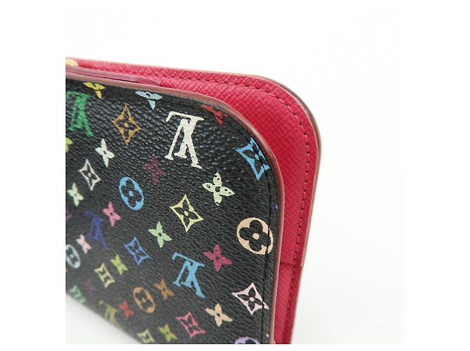 Louis Vuitton Multicolor Portefeuille Insolite Long Wallet Noir M93754 - vista 12