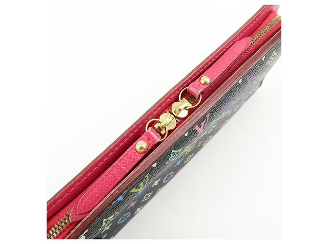 Louis Vuitton Multicolor Portefeuille Insolite Long Wallet Noir M93754 - vista 15