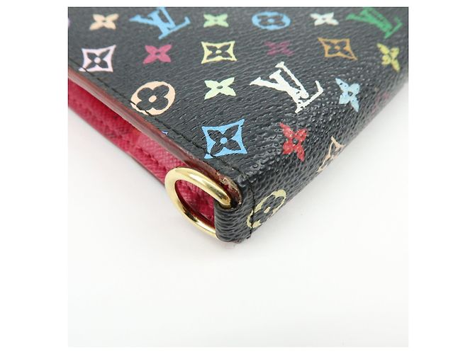 Louis Vuitton Multicolor Portefeuille Insolite Long Wallet Noir M93754 - vista 7