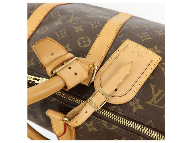 Louis Vuitton Monogram Keep All Bandouliere 55 Borsa Boston M41414 - vista 18