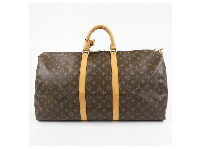 Louis Vuitton Monogram Keep All Bandouliere 55 Borsa Boston M41414 - vista 2