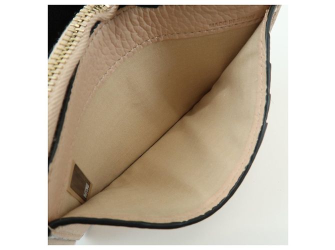 Chloé Monedero Chloe Alphabet Leather Fragment Case Pink Beige - vista 16