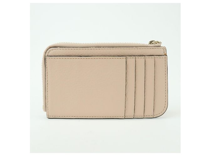 Chloé Monedero Chloe Alphabet Leather Fragment Case Pink Beige - vista 2