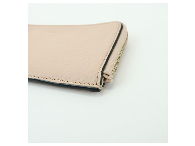 Chloé Monedero Chloe Alphabet Leather Fragment Case Pink Beige - vista 7